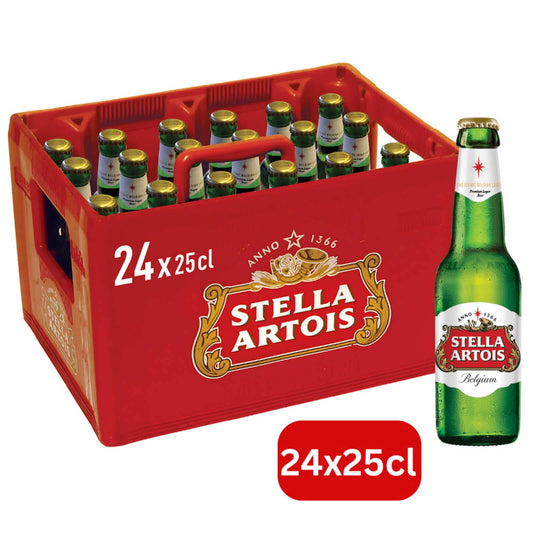 Bière Blonde | Pils | 5,2% Alc. | Bac | 2,63 €/l | 24 x 25 cl