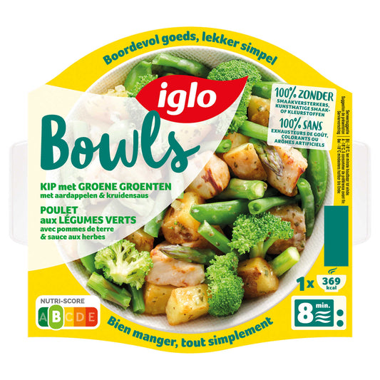 Poulet | Aux légumes verts | 16,73 €/kg | 400 gr