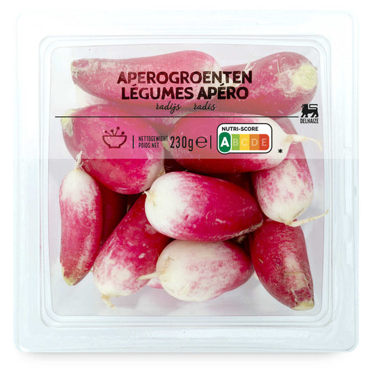 Légume | Apero | Radis 230g | 9,09 €/kg | 230 gr