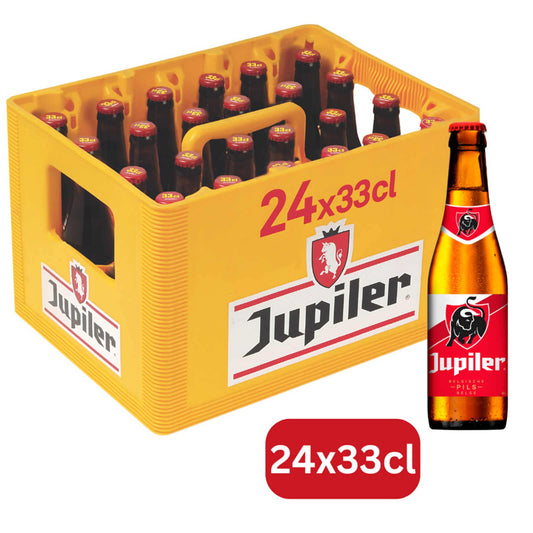 Bière Blonde | Pils | 5,2% alc. | Jumbo | Caisse | 2,40 €/l | 24 x 33 cl