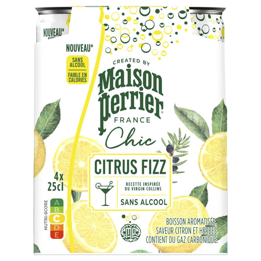 Citrus Fizz | limonades | 3,89 €/l | 4 x 25 cl