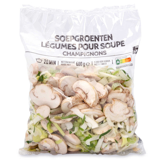 Légumes soupe | Champignons | 6,65 €/kg | 600 gr