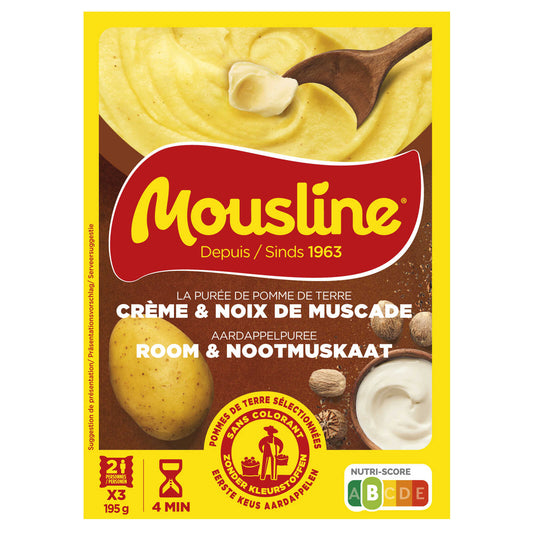 Mousline | Crème | Nomu | 16,36 €/kg | 3 x 65 gr