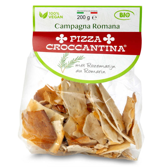 Pizza Croccantina | romarin | Bio | 16,95 €/kg | 200 gr