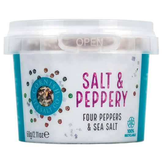 Sel | Poivre noir | 63,17 €/kg | 60 gr