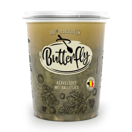 Soupe | Cerfeuil | Boulettes de viande | 5,25 €/l | 95 cl
