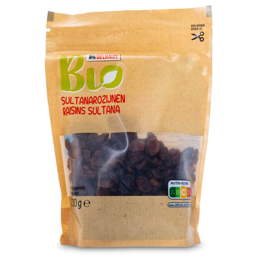 Raisins | Bio | 8,75 €/kg | 200 gr