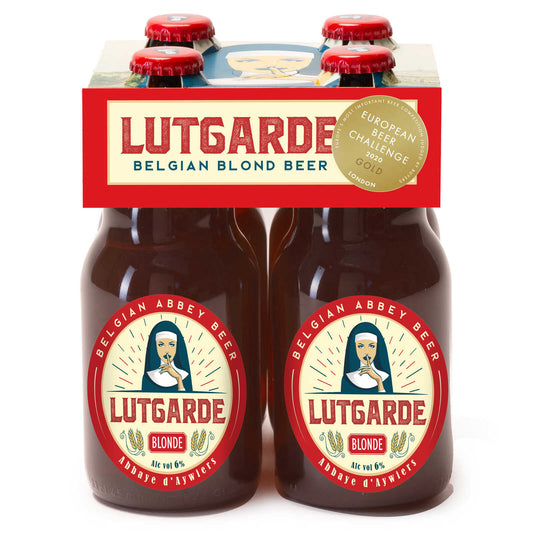 Bière blonde | 6% alc | 5,30 €/l | 4 x 33 cl