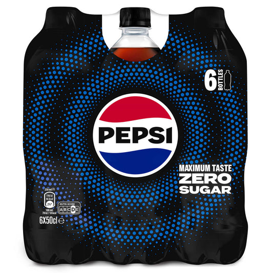 Cola | Zero | Soda | Pet | 2,10 €/l | 6 x 50 cl