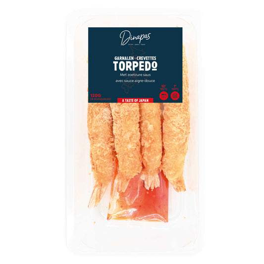 Crevette | Torpedo | 37,42 €/kg | 120 gr