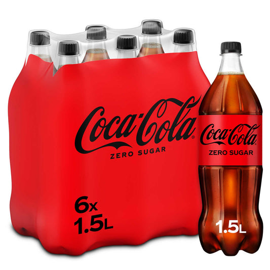 Zero Sugar | PET | 1,59 €/l | 6 x 1,5 l