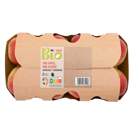 Pomme | Mini | Emballé | 8pc | Bio | 4,88 €/kg | 900 gr