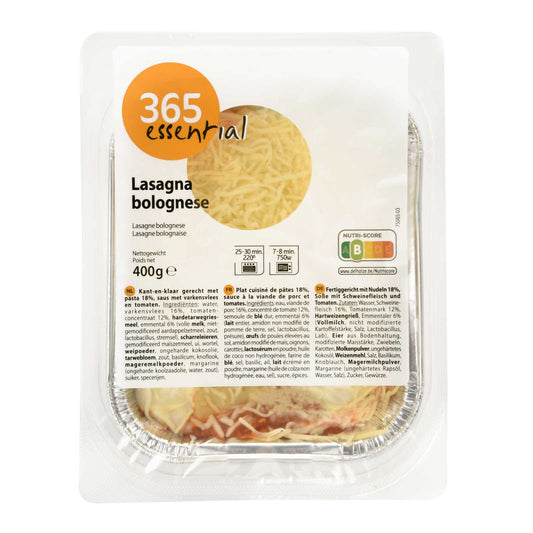 Lasagne | Bolognaise | 3,73 €/kg | 400 gr