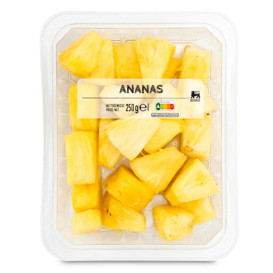 Morceaux ananas | 12,00 €/kg | 250 gr