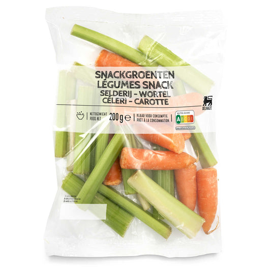 Snack légumes | Céleri | Carotte | 9,95 €/kg | 200 gr