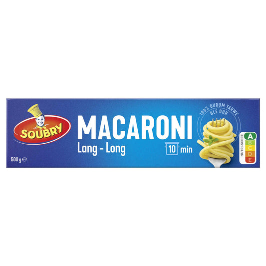 Pätes | Macaroni | Long | 3,98 €/kg | 500 gr