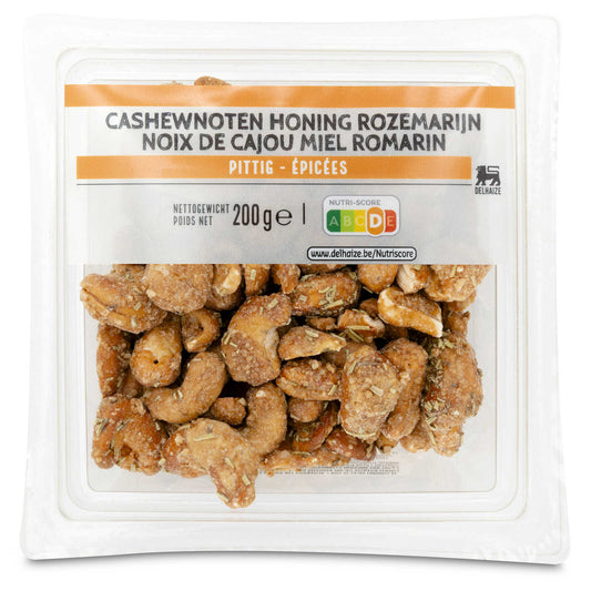 |Cajou | Miel | Romarin | 20,95 €/kg | 200 gr