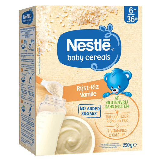 Céréales | Riz Vanille | Bébé | 6 mois | 13,00 €/kg | 250 gr