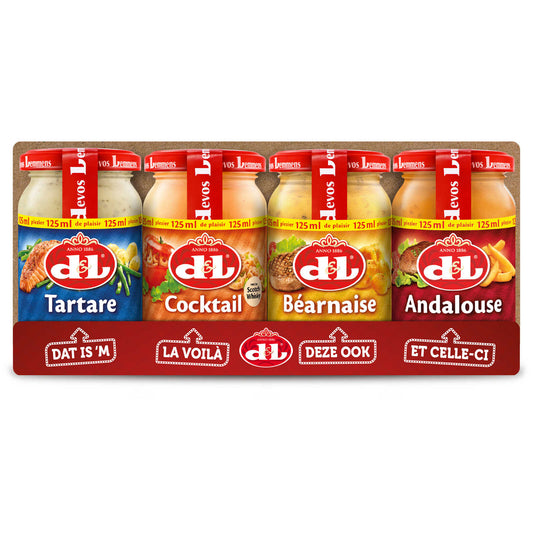 Set de sauces | 13,18 €/l | 4 x 12,5 cl