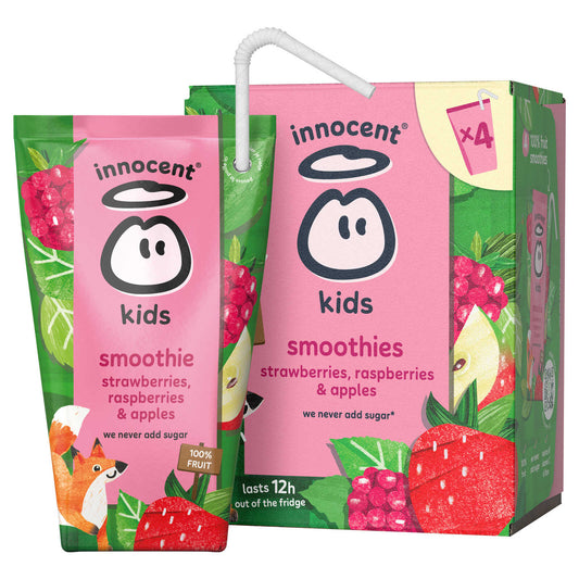 Kids smoothie | Fraise | Framboise | Pomme | 6,98 €/l | 60 cl