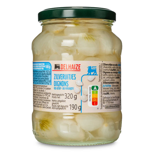 Oignons | Vinaigre | 3,16 €/kg | 190 gr