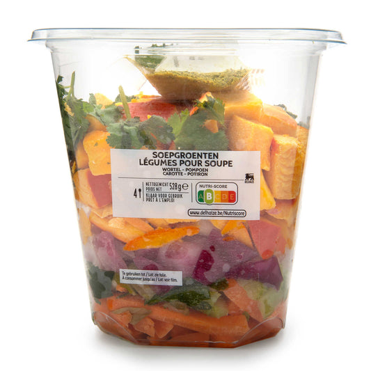 Potage | de carotte | potiron 528g | 8,13 €/kg | 528 gr