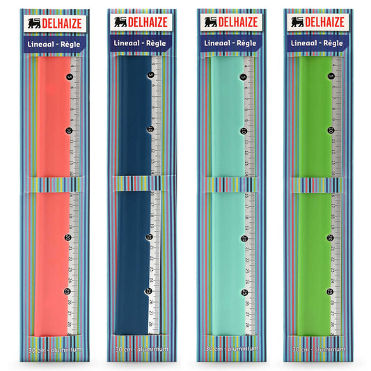 Règle aluminium | 30cm | 2,19 €/pc | 1 pc