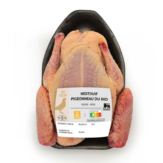 Pigeonneau du nid | +/- 10,80 € | +/- 360 gr