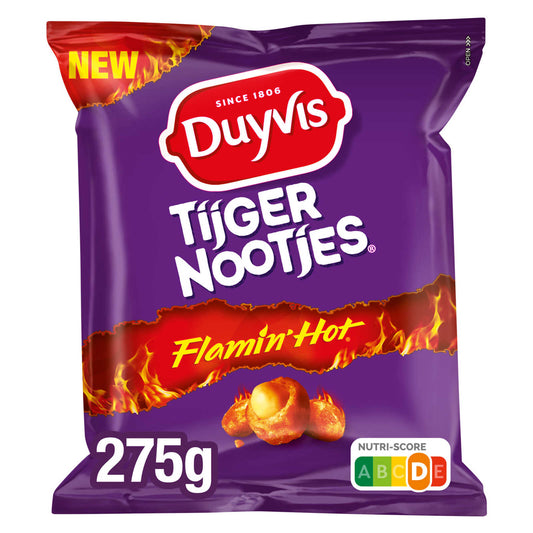 Cacahuètes | Flaming Hot | 10,73 €/kg | 275 gr