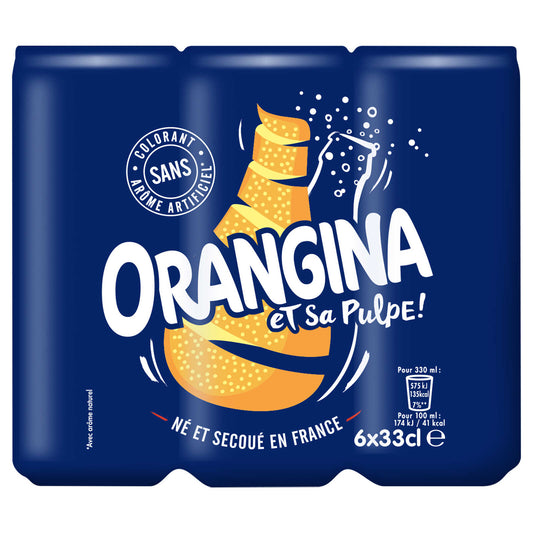 Orange | Canette | 2,85 €/l | 6 x 33 cl