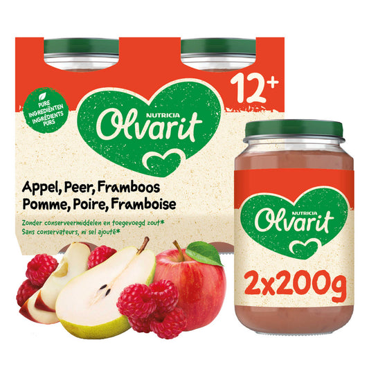 Panade | Pomme Poire Framboise | 12M | 5,98 €/kg | 2 x 200 gr
