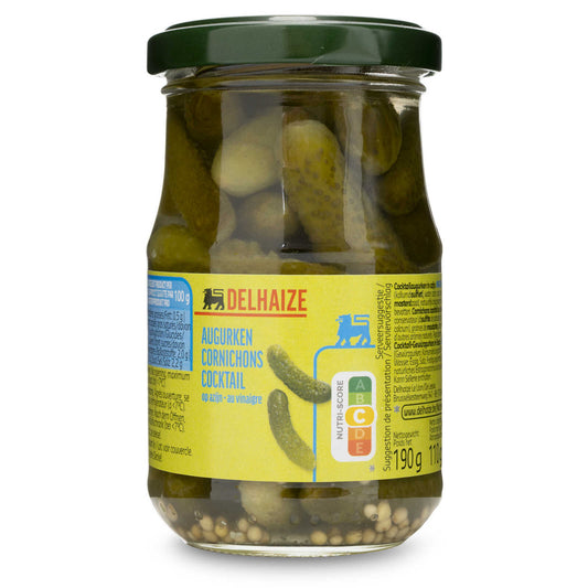Cornichons | Cocktail | Vinaigre | 9,00 €/kg | 110 gr