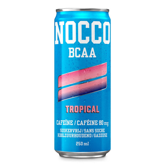 Boisson carbonaté|Tropical |caféine|vitamines|Canette | 8,20 €/l | 25 cl