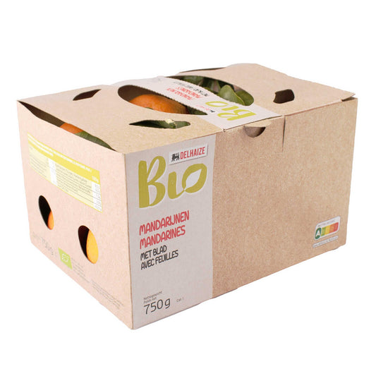 Mandarines avec feuille | Bio | 5,72 €/kg | 750 gr