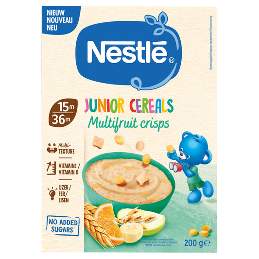 Céréales | Multifruits | Junior | 15 mois | 17,75 €/kg | 200 gr