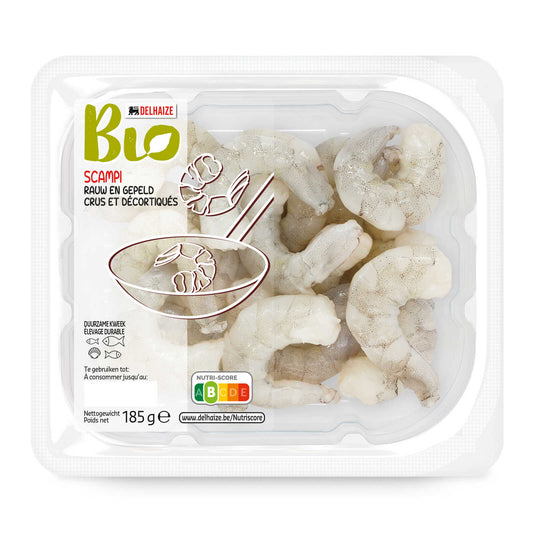 Crevet. | Bio | Cru | Nature | 31,30 €/kg | 185 gr