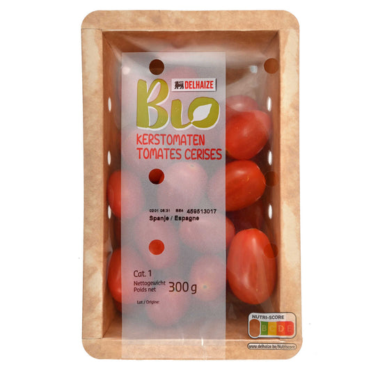 Tomates cerises | Rouges | Bio | 11,30 €/kg | 300 gr