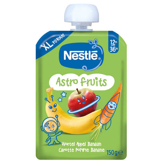 Fruit | Carotte Pomme Banane | Gourde | 12 m | 12,80 €/kg | 150 gr