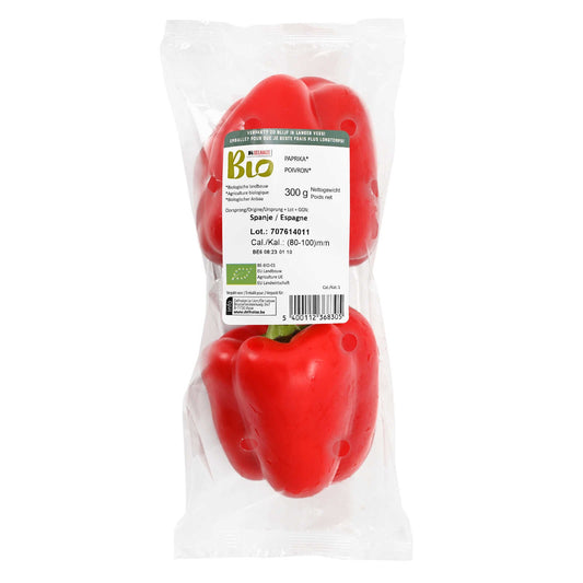 Poivrons | Couleur variable | Bio | 9,06 €/kg | 330 gr