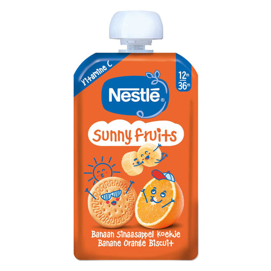 Fruit | Banane Orange Biscuit | Gourde | 12 m | 15,00 €/kg | 110 gr