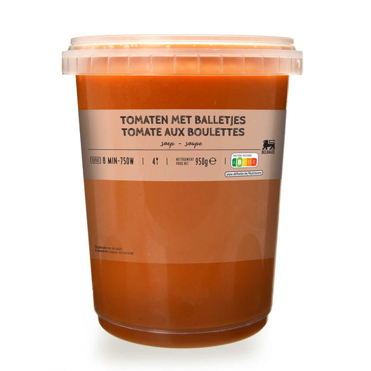 Soupe | Tomates | Boulettes | 3,67 €/kg | 950 gr