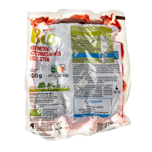 Betterave rouge | Cuit | Bio | 3,30 €/kg | 500 gr