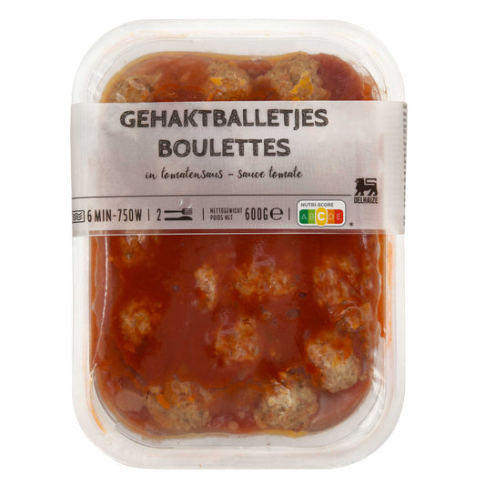 Boulettes | Sauce tomate | 14,98 €/kg | 600 gr